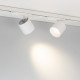 Трековый трехфазный светильник Arlight LGD-DYKE-4TR-R100-36W Day4000 (WH, 20 deg, 230V, DALI) (IP20 Металл) 058696