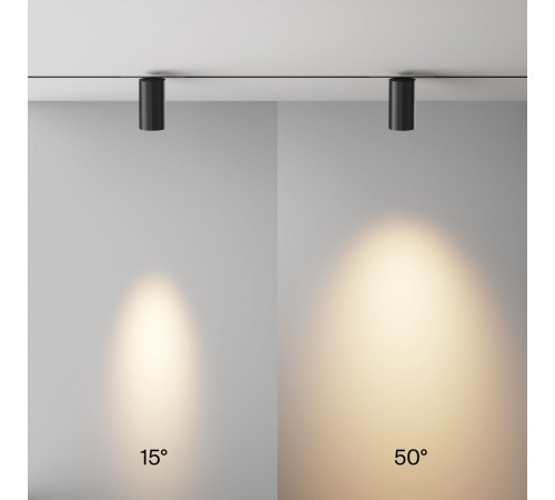 Трековый магнитный светильник Maytoni Technical Focus Led Exility X TR243-18W3K-B