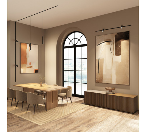 Трековый светильник Denkirs SMART 48V SPOT DK8508-BK