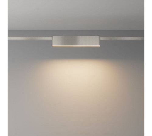 Трековый магнитный светильник Maytoni Basis TR151-1-12W3K-PT