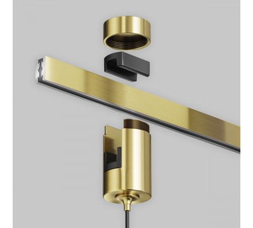 Трековый магнитный светильник Maytoni Focus LED TR155-1-5W3K-BS Трековый магнитный светильник Maytoni Focus LED TR155-1-5W3K-BS