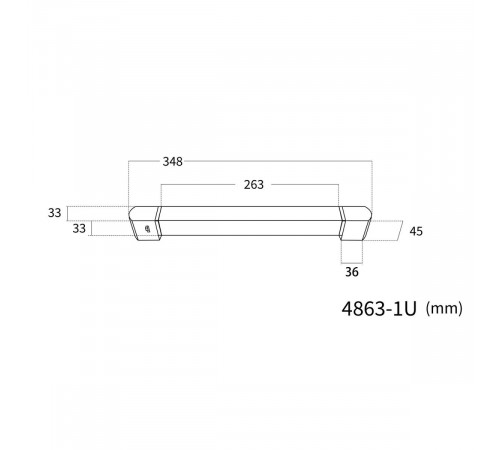 Трековый однофазный светильник Favourite Practica 4863-1U