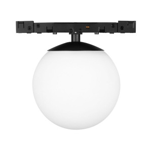 Трековый магнитный светильник Arlight MAG-MICROCOSM-SFERO-R80-7W Day4000 (BK, 230 deg, 24V) (IP20 Металл) 051783