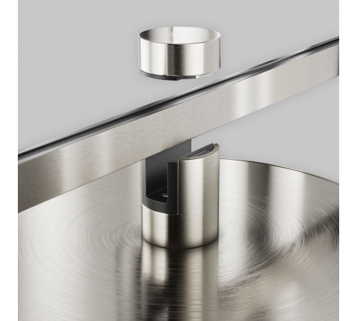 Трековый магнитный светильник Maytoni Technical Plato Flarity TR153-1-10W3K-PT Трековый магнитный светильник Maytoni Technical Plato Flarity TR153-1-10W3K-PT