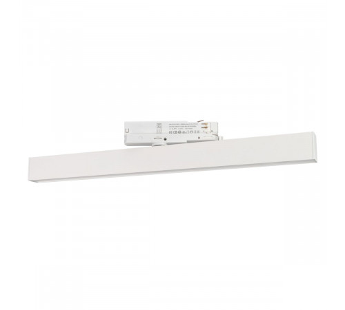 Трековый трехфазный светильник Arlight LGD-FLAT-4TR-S605-25W Day4000 (WH, 100 deg, 230V, DALI) (IP20 Металл) 058653
