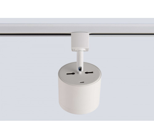 Трековый однофазный светильник Crystal Lux CLT 0.31 020 WH