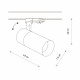 Трековый трехфазный светильник Nowodvorski Ctls Tinos Led White 10395