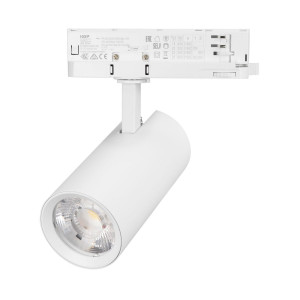 Трековый трехфазный светильник Arlight LGD-GERA-TRUECOLOR-4TR-R74-20W Warm3000 CRI98 (Белый, 15 deg, 230V) (IP20 Металл) 059907