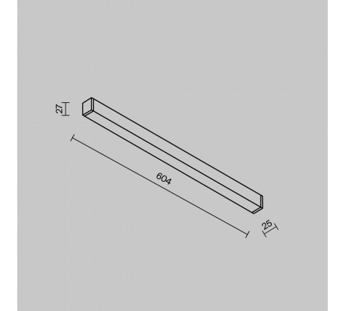 Трековый магнитный светильник Maytoni Technical Basis Radity TR080-4-20WTW-W