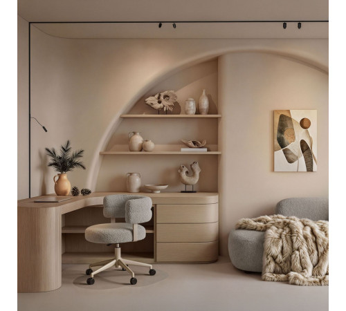 Трековый магнитный светильник Arlight MAG-MICROCOSM-SPOT-ZOOM-R47-9W Day4000 (BK, 15-55 deg, 24V) (IP20 Металл) 050988