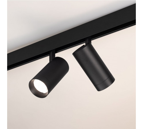 Трековый магнитный светильник Arlight MAG-ORIENT-SPOT-R65-20W Day4000 (Черный, 24 deg, 48V, DALI) (IP20 Металл) 033628(1)