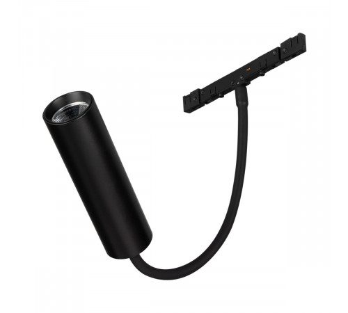 Трековый магнитный светильник Arlight MAG-MICROCOSM-SPOT-FLEX-R26-5W Day4000 (BK, 24 deg, 24V) (IP20 Металл) 051785