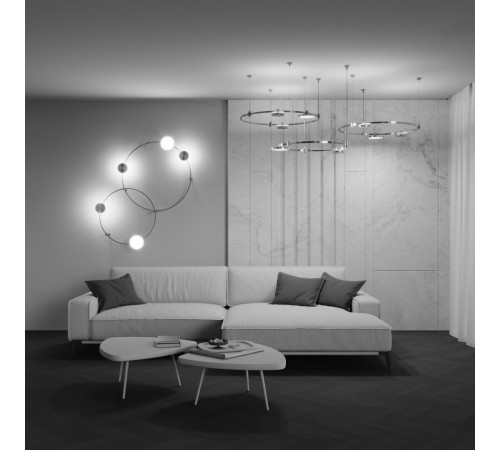 Трековый магнитный светильник Maytoni Technical Plato Flarity TR152-1-7W3K-PT Трековый магнитный светильник Maytoni Technical Plato Flarity TR152-1-7W3K-PT