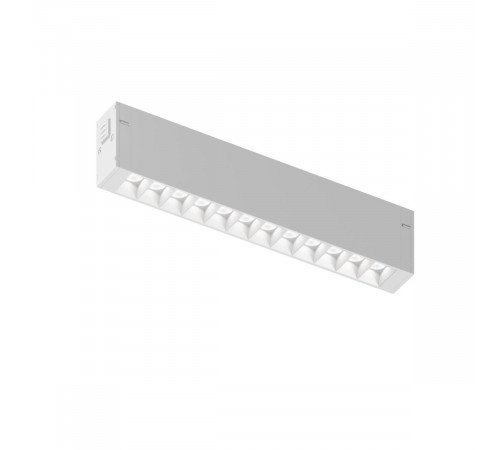 Трековый однофазный светильник Denkirs Simple Grill DK8201-WH