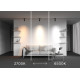 Трековый магнитный светильник Maytoni Technical Focus Led Radity TR103-4-12WTW-M-B