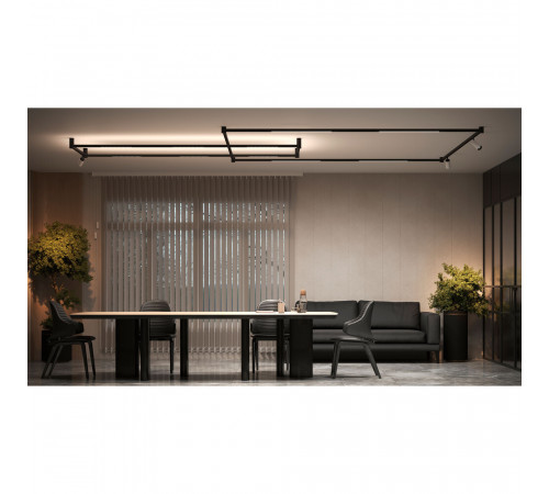 Трековый магнитный светильник Arte Lamp Optima A7495PL-1BK