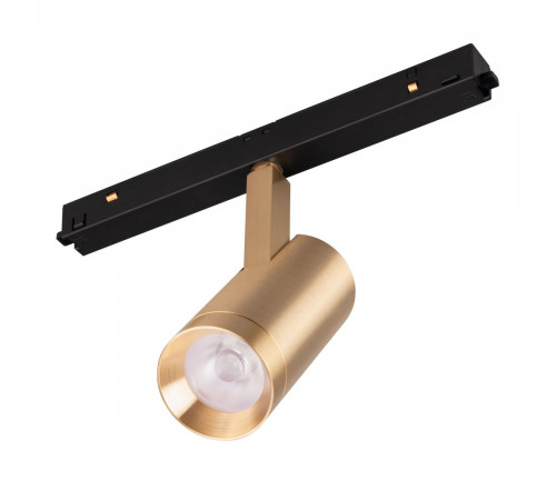 Трековый магнитный светильник Arlight MAG-ORIENT-SPOT-R45-12W Day4000 (Золотой, 24 deg, 48V) (IP20 Металл) 040889(1)