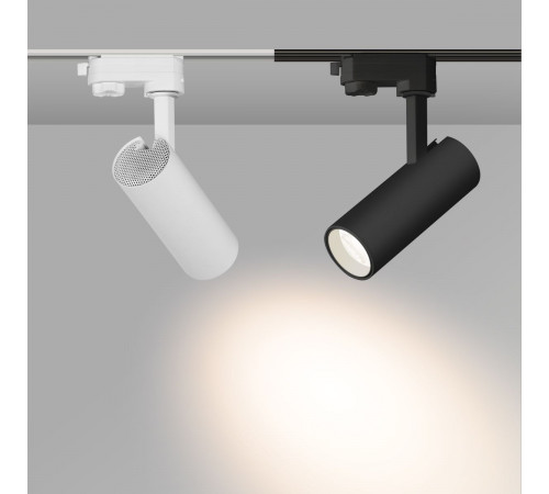 Трековый трехфазный светильник Arlight LGD-GERA-O-TRUECOLOR-4TR-R55-10W Day4000 CRI98 (BK, 24 deg, 230V) (IP20 Металл) 061430