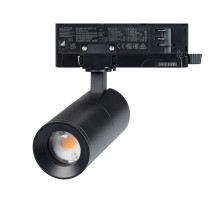 Трековый трехфазный светильник Arlight LGD-ARTEMIS-TRACK-4TR-R55-12W Warm2700 (BK, 8-80 deg, 230V) (IP20 Металл) 062276