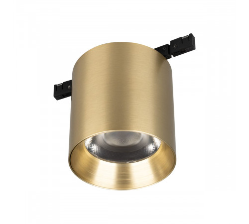 Трековый магнитный светильник Arlight MAG-MICROCOSM-POINT-R68-7W Day4000 (BR, 36 deg, 24V) (IP20 Металл) 051831