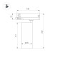 Трековый трехфазный светильник Arlight LGD-GERA-4TR-R90-30W Warm SP2900-Meat (BK, 36 deg, 230V) (IP20 Металл) 060067