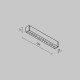 Трековый светильник Maytoni Technical Points Radity TR082-4-12WTW-M-W