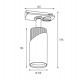 Трековый однофазный светильник IMEX IL.0010.0024-BMG