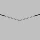 Трековый светильник Denkirs SMART 48V LINEAR DK8514-BK