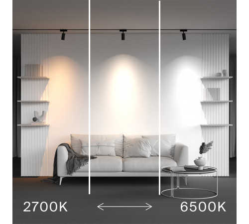 Трековый магнитный светильник Maytoni Technical Focus Led Radity TR103-4-12WTW-M-B