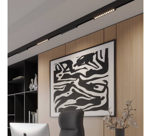 Трековый светильник с переключ. цв. темпер. Novotech Shino Flum 359654