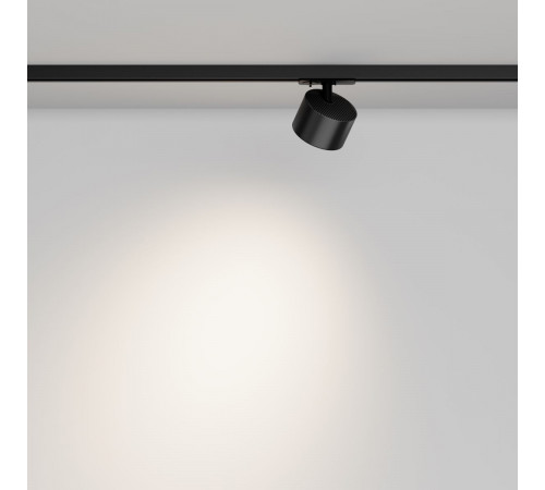 Трековый однофазный светильник Maytoni Glare TR225-1-GX53-B