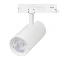 Трековый трехфазный светильник Arlight LGD-GERA-4TR-R90-30W Day4000 (WH, 36 deg, 230V, DALI) (IP20 Металл) 058814