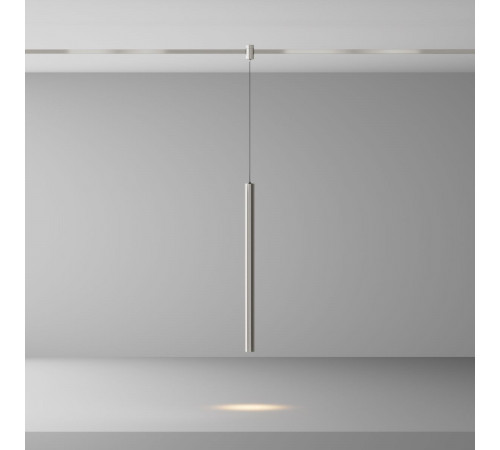 Трековый магнитный светильник Maytoni FOCUS LED TR156-1-5W3K-PT Трековый магнитный светильник Maytoni FOCUS LED TR156-1-5W3K-PT