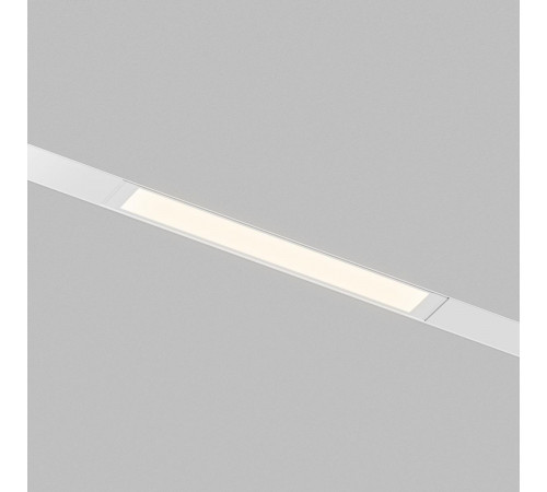 Трековый однофазный светильник Denkirs Simple Linear DK8103-WH