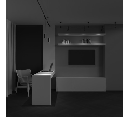 Трековый магнитный светильник Maytoni Focus LED TR157-1-12W3K-B Трековый магнитный светильник Maytoni Focus LED TR157-1-12W3K-B