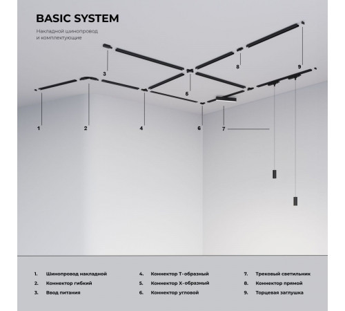 Трековый однофазный светильник Elektrostandard Basic System 85900/01 4690389220470 a072218