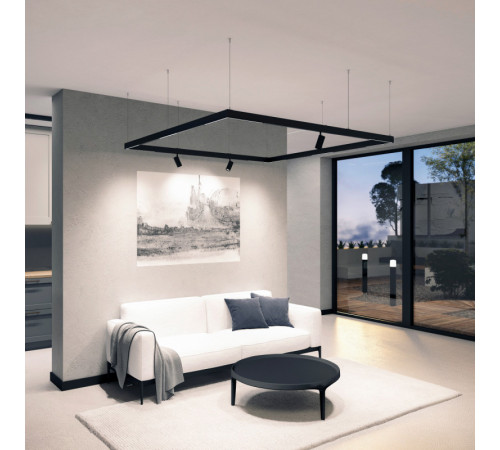Трековый светильник Denkirs SMART SLIM LINEAR DK8407-BK