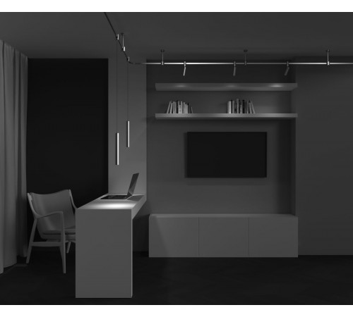 Трековый магнитный светильник Maytoni Focus LED TR155-1-5W3K-BS Трековый магнитный светильник Maytoni Focus LED TR155-1-5W3K-BS