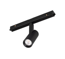 Трековый магнитный светильник Arlight MAG-ORIENT-SPOT-R35-6W Warm3000 (Черный, 24 deg, 48V) (IP20 Металл) 033621(1)