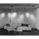 Трековый магнитный светильник Maytoni FOCUS LED TR144-1-12W3K-W-B