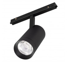 Трековый магнитный светильник Arlight MAG-ORIENT-SPOT-R65-20W Day4000 (Черный, 24 deg, 48V, DALI) (IP20 Металл) 033628(1)