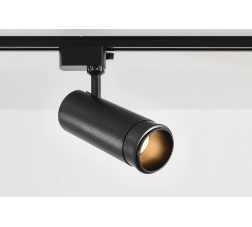 Трековый однофазный светильник Crystal Lux CLT 0.31 021 BK 3CCT ZOOM
