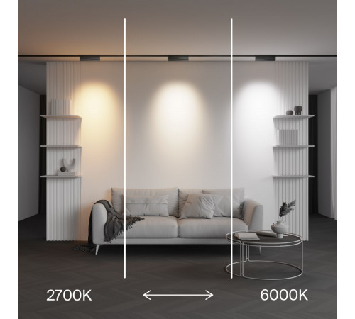 Трековый магнитный светильник Maytoni Technical Points Rot Exility X TR242-4-12WTW-DSZ-B