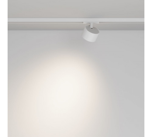 Трековый однофазный светильник Maytoni Glare TR225-1-GX53-W Трековый однофазный светильник Maytoni Glare TR225-1-GX53-W