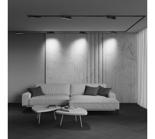 Трековый магнитный светильник Maytoni Technical Points Rot Exility X TR242-4-12WTW-DD2-B