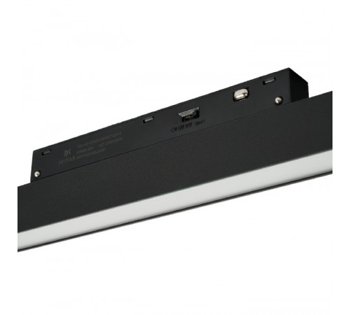 Трековый магнитный светильник MyFar Флоу MT0230-12W3CCT-CSM-B
