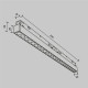 Трековый магнитный светильник Maytoni Points TR031-4-24WTW-M-DSZ-B