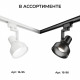 Трековый однофазный светильник Apeyron 16-96