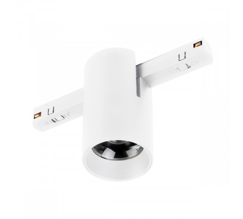 Трековый магнитный светильник Arlight MAG-ORIENT-AXIO-R60-10W Warm3000 (WH, 24 deg, 48V) (IP20 Металл) 059259