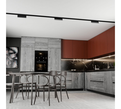 Трековый магнитный светильник Lightera Startrek 220 LE174TRL-12B4K